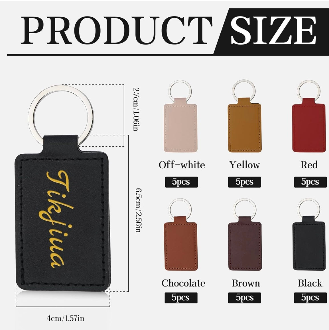 Leather Keychain