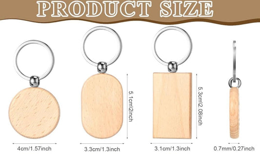 Wooden Keychains